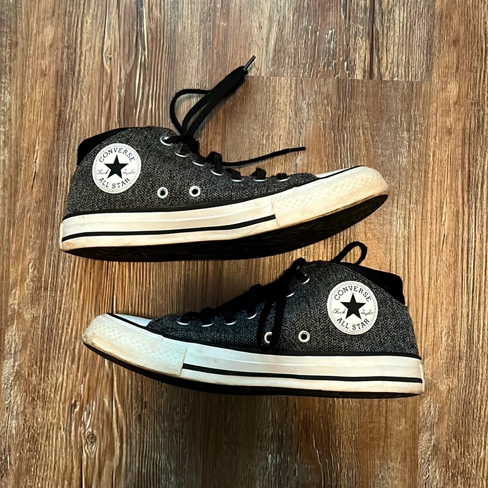 All Star Converse Black-&-Grey